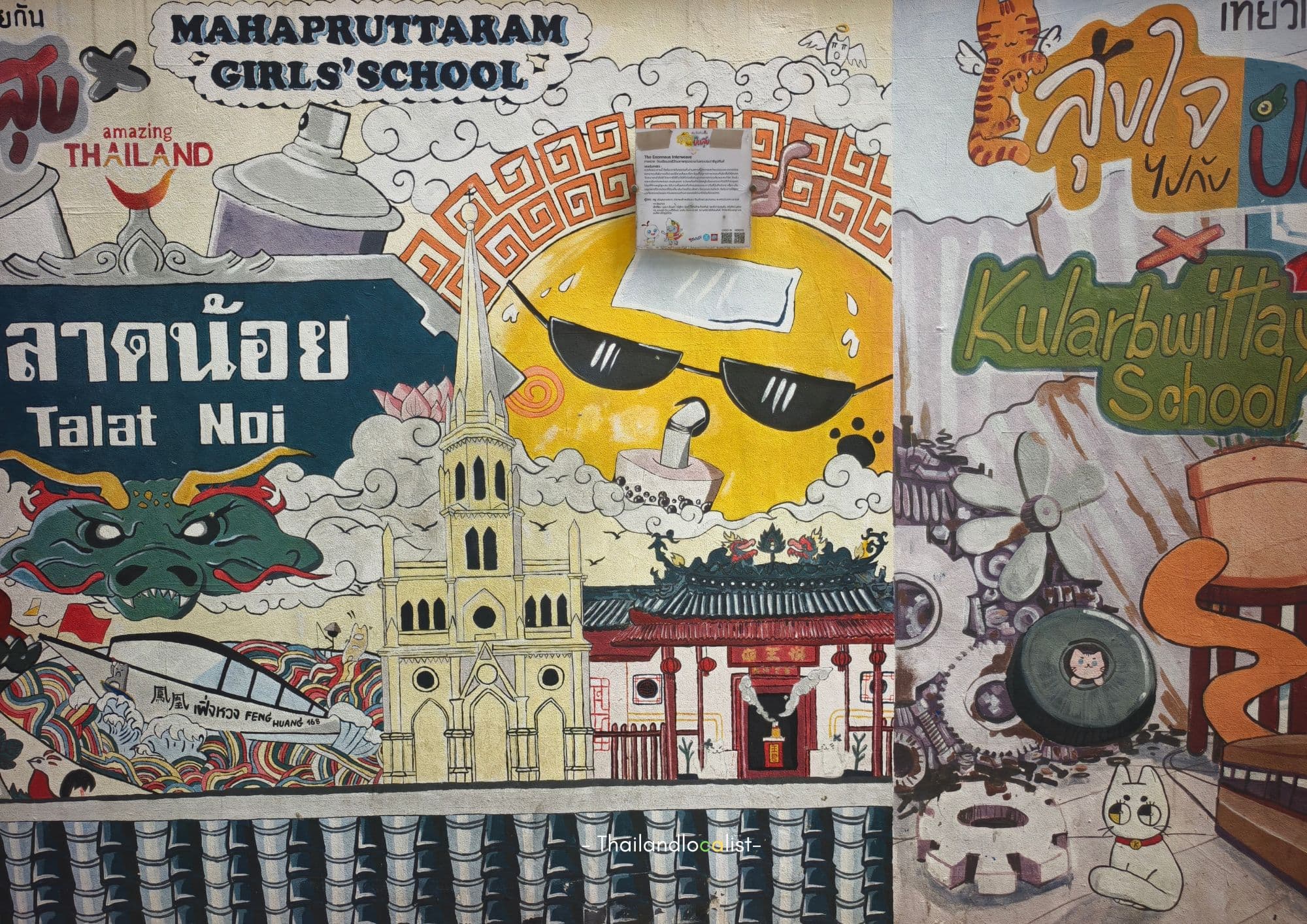 Bangkok: Talat Noi & Songwat Street Art Walking Tour. 21